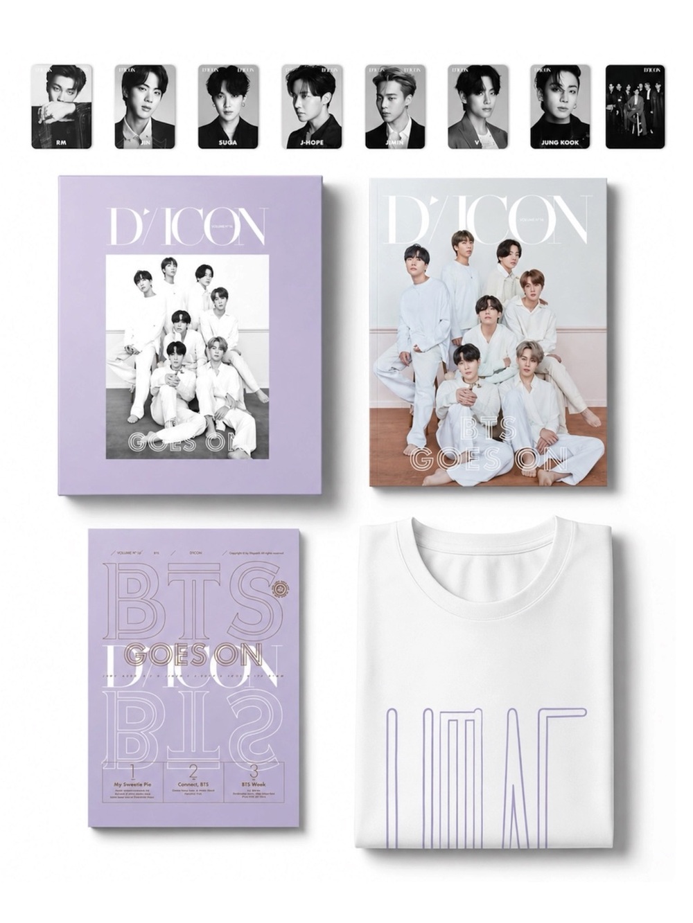 OFFICIAL DICON BTS GOES ON GLOBAL EDITION (ENGLISH VER.) - BNIB